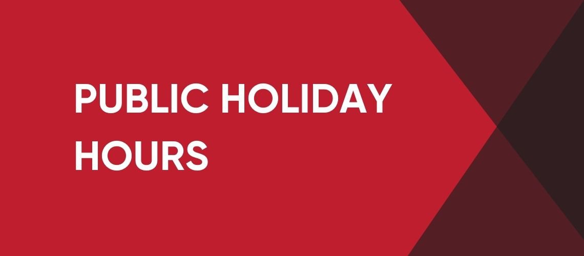 KING’S BIRTHDAY PUBLIC HOLIDAY HOURS cover