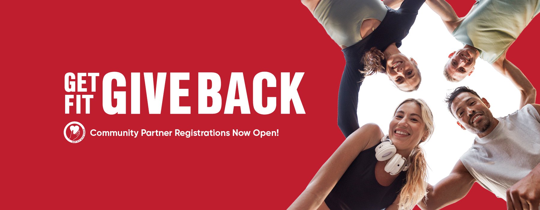 GET FIT GIVE BACK - COMMUNITY PARTNER REGISTRATIONS NOW OPEN! cover