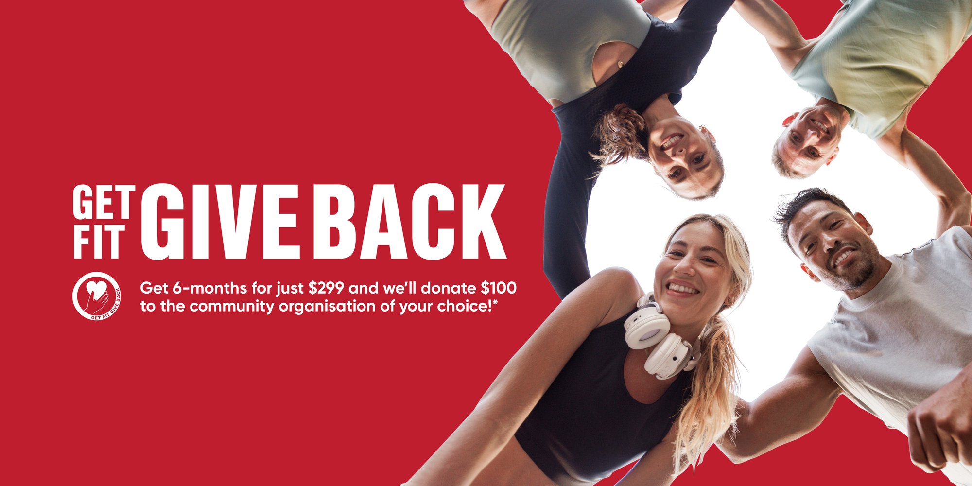GET FIT, GIVE BACK THIS AUGUST cover