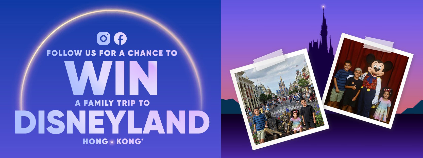 WIN A FAMILY TRIP TO DISNEYLAND HONG KONG! cover